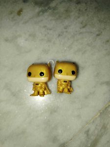Golden Batman Funko Pop Duo