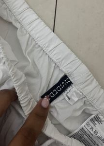 White Cargo Pants
