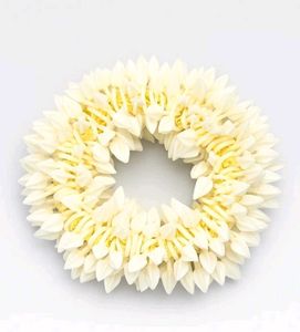 Gajra for a girls and women jasmine flower, plasti