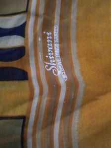 Geometric Print Saree - new