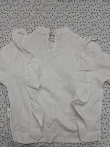 White Casual Top