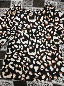 Zebra Print Top