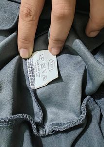Grey Formal Pant, Stretchable