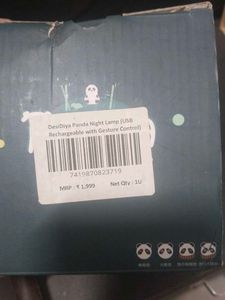 Panda Silicone Night Light