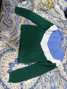 Colorful Knit Sweater