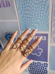 Gold Ring Set