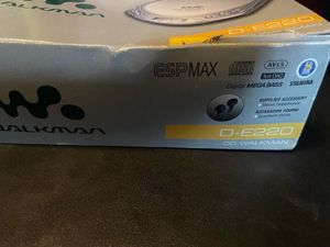 Sony Walkman D-E220 CD Player (Boxed, Not Working)