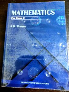 RD Sharma For Class 10 2022 Edition