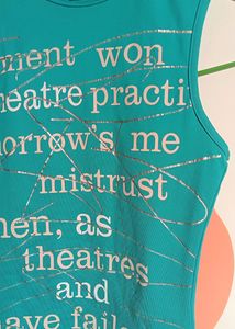 Sea Green Fitted High neck Crop Top