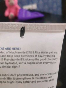 Plum Rice Water &amp; Niacinamide Face Wash