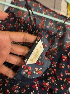 Floral Print Slip Dress like new