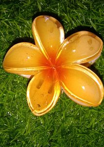 Flower Petals Floral Design Hair Claws (Pack Of 3)
