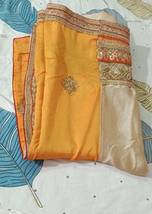 Elegant Embroidered Saree