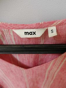 Floral Embroidered Pink Kurta