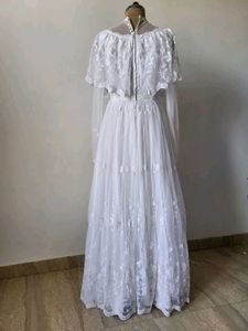Vintage White Lace Dress