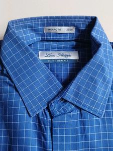 Blue Checkered Shirt