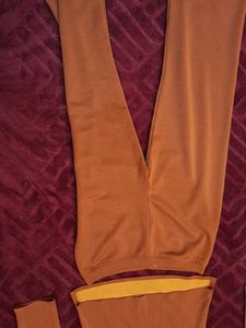 Brown Two-Piece Set wollen