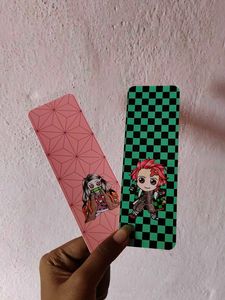 Set Of 2 Anime Bookmarks - Demon Slayer