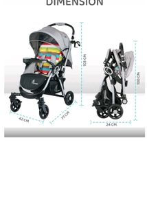 R For Rabbit Primium Chocolate Stroller