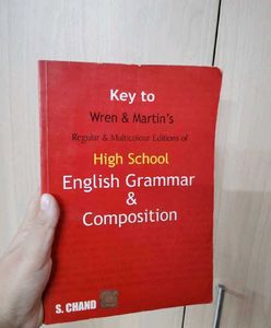 Wren & Martin's English Grammar Book