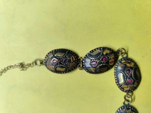Vintage Style Enamel Bracelet