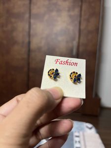 Navy Blue Studs
