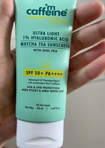 M Caffeine Sunscreen