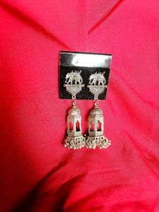 Oxidised Earrings
