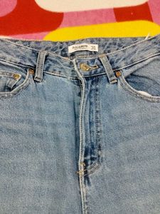 Wide Leg Denim Jeans