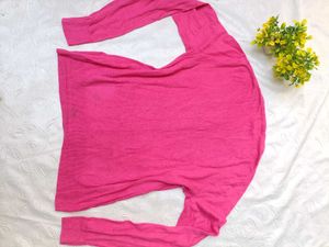 Old navy Pink Knit Cardigan