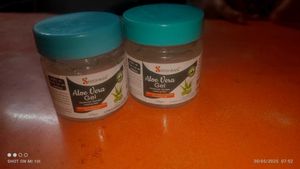 Aloe Vera Gel And Cotton Face Mask - Eye Pad