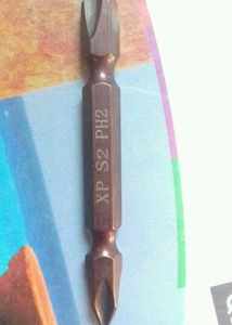 《PACK OF-20》Two In One Screwdriver XP S2 PH2  Japan Material 60mm PH2 Screw Driver Bit Set,60mm For Dleel Macin  (Pack Of -20)