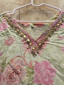 Brand New Jimmy Choo Fabric Kurta – Pastel Floral
