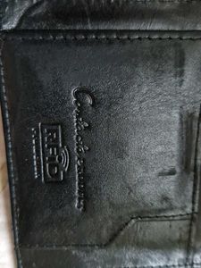 Black Leather Wallet