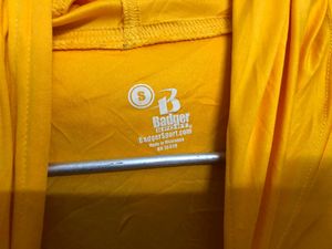 Badger Yellow Long Sleeve Hoodie