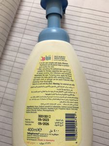 Sebamed Baby Face &amp; Body Wash Foam