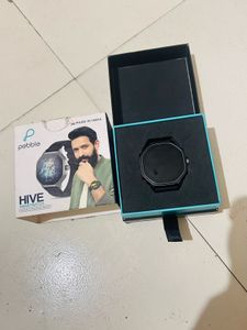 Pebble Hive  Octa Smartwatch - Black