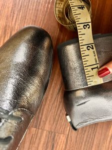 Calvin Klein Silver Oxfords