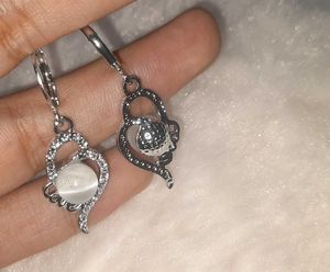 Sparkly Love Earrings