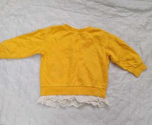 Cute Yellow Sweatshirt