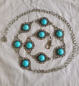 Y2k vintage chain waist belt