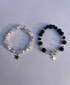 Star Charm Beaded Bracelet
