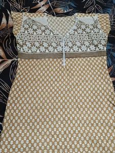Elegant Green Printed Kurta