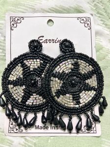 Black Statement Earrings