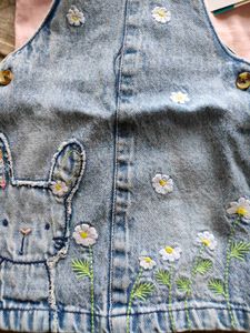 Cute Girls&#39; Denim Outfit