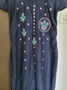 Beautiful Nevy Blue Kurti