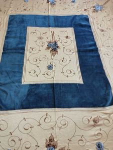 New unused satin Embroidered Bedsheet