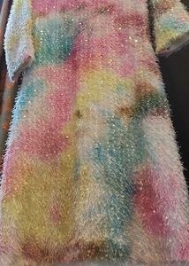 Pastel Fuzzy Dress