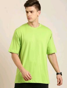 Cool Fluorescent Green Short Sleeve T Shirt