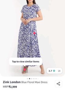 Zinc London Floral Print Dress